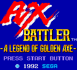 Ax Battler a Legend of Golden Axe screenshot 5 for Sega Game Gear